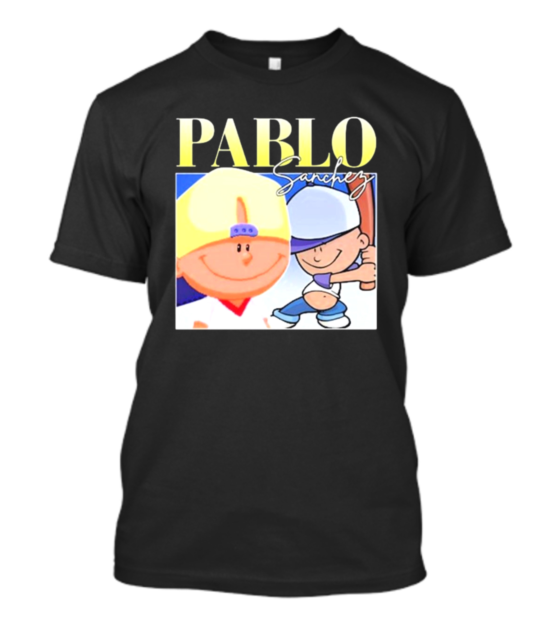 Pablo Sanchez Energy Cartoon Characters Image T-Shirt