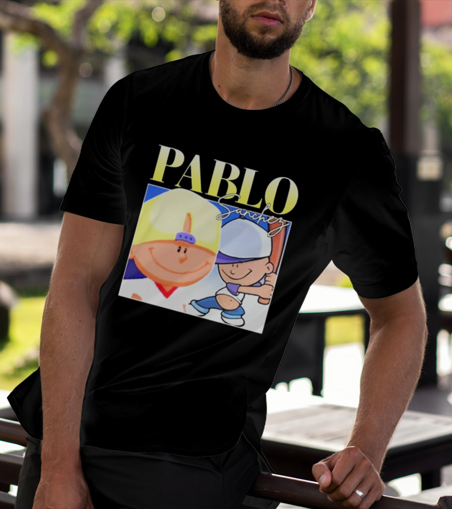 Pablo Sanchez Energy Cartoon Characters Image T-Shirt