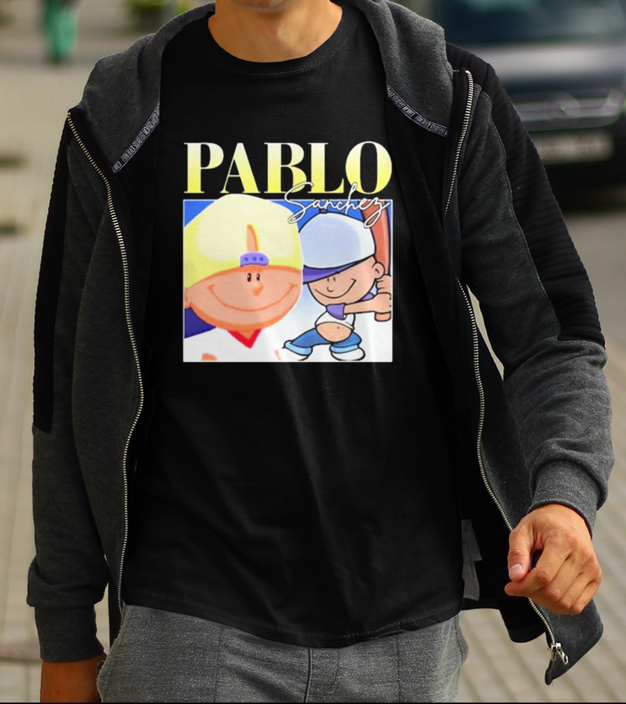 Pablo Sanchez Energy Cartoon Characters Image T-Shirt