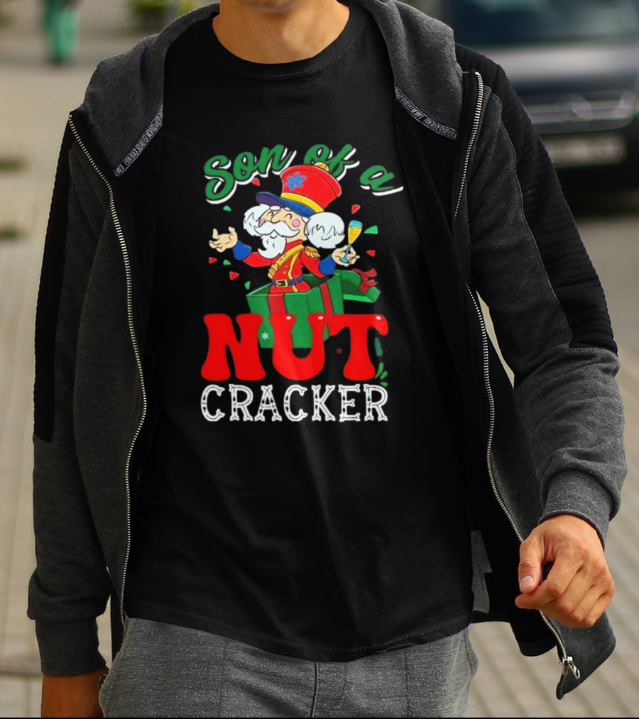 Son Of A Nutcracker Christmas Motion Picture Holiday Humor T-Shirt