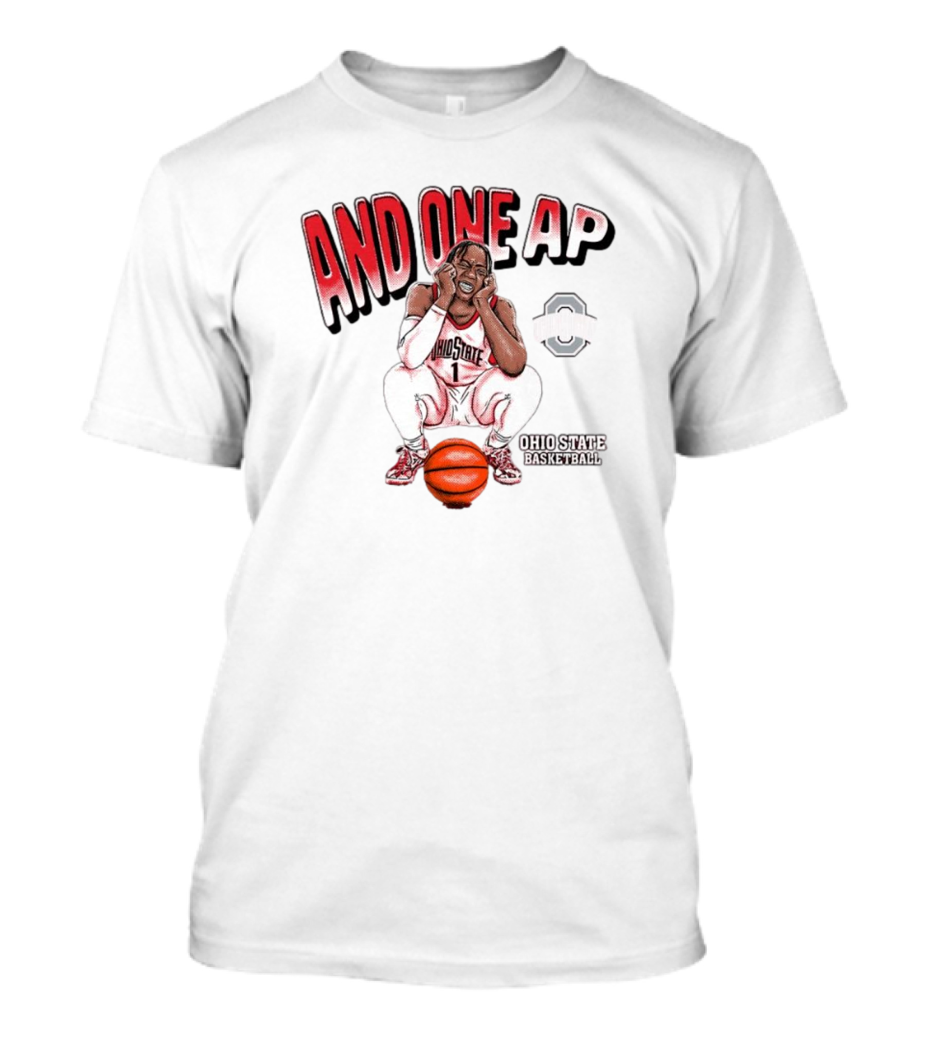 And One AP Ohio State Basketball T-Shirt