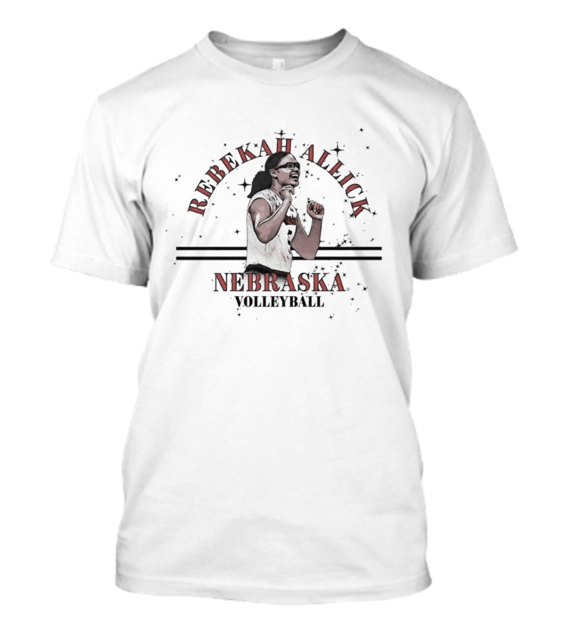 Rebekah Allick Nebraska Volleyball Huskers Classics T-Shirt