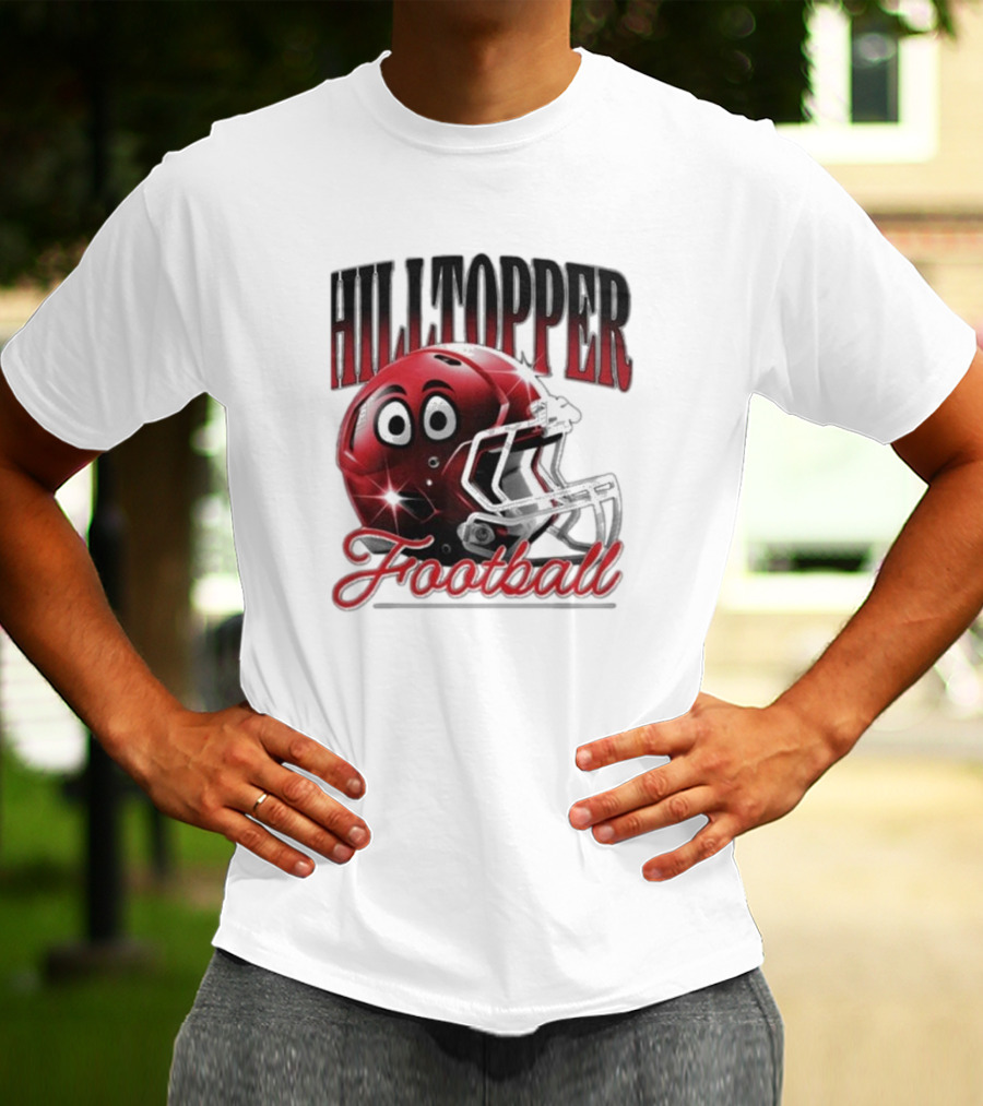 Western Kentucky Hilltoppers Football Helmet T-Shirt