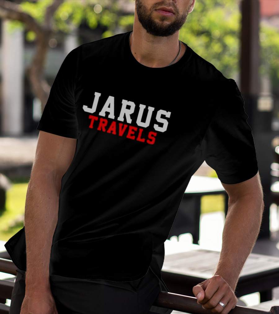 Pooja Wearing Jarus Travels T-Shirt