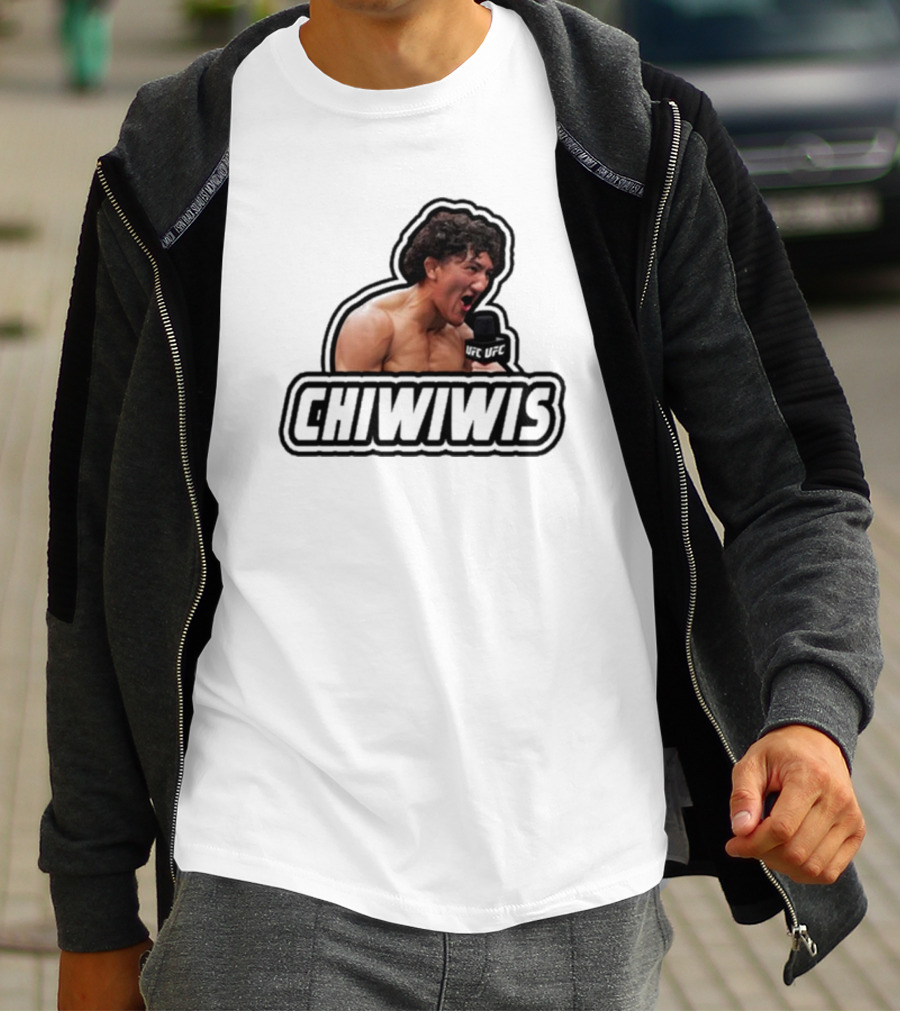 Raul Rosas Jr Chiwiwis UFC Microphone Shout T-Shirt