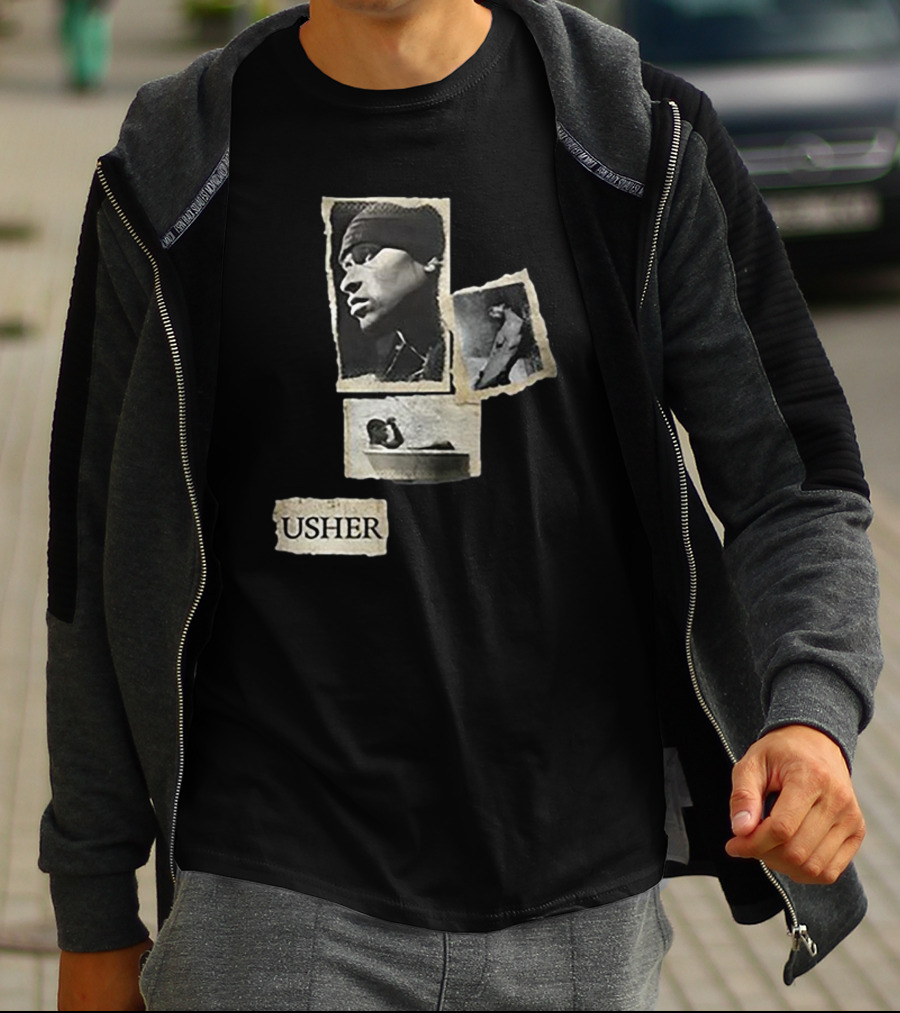 Usher Raymond IV Confessions Album Collage T-Shirt