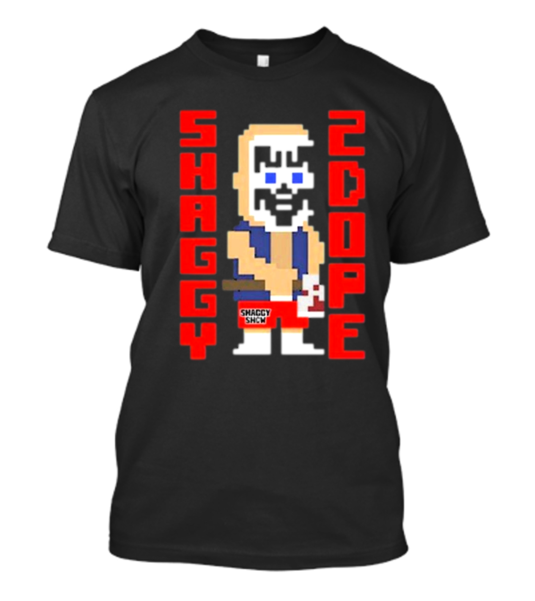 Shaggy 2 Dope Retro Pixel Art From The Shaggy Show Video-game T-Shirt