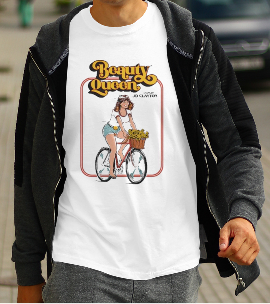 Beauty Queen A Song By JD Clayton Bicycle Sunflowers T-Shirt