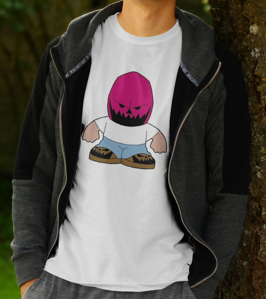 Abbitt 730 Dude Babbitt Revived Pink Mask Character T-Shirt