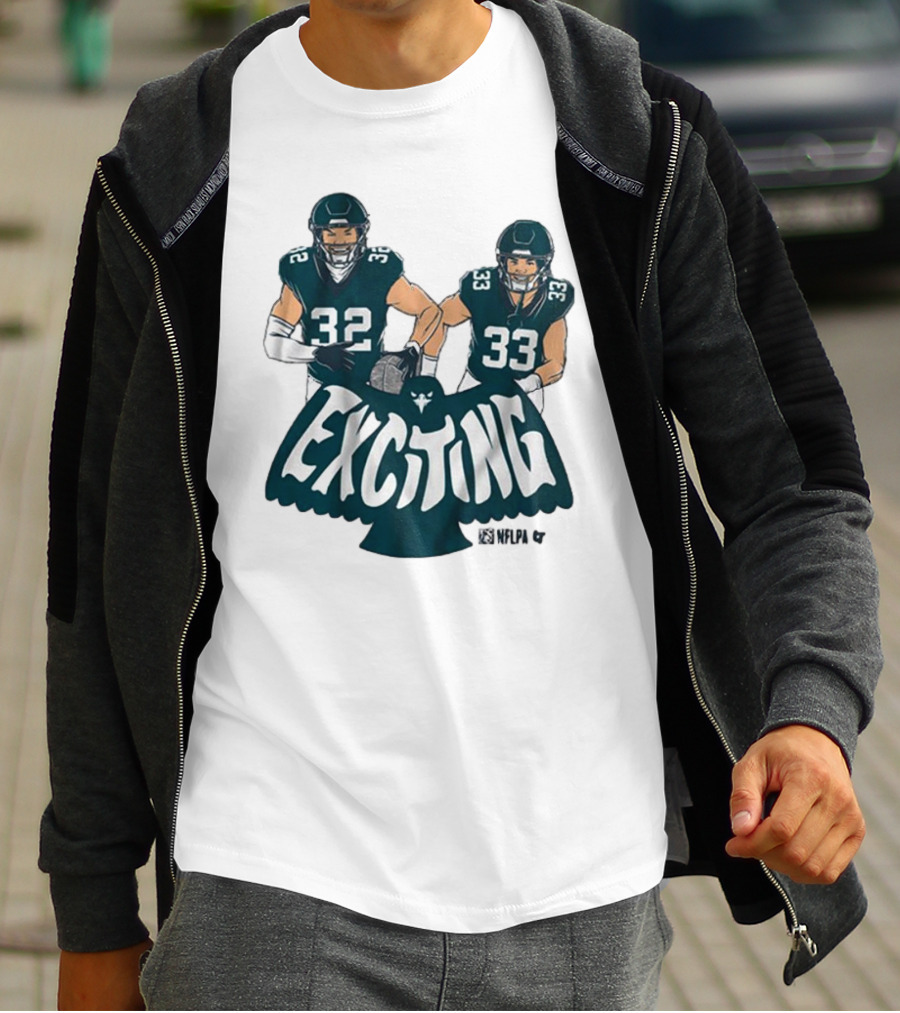 Exciting Cooper DeJean Reed Blankenship Philadelphia Eagles NFL NFLPA T-Shirt