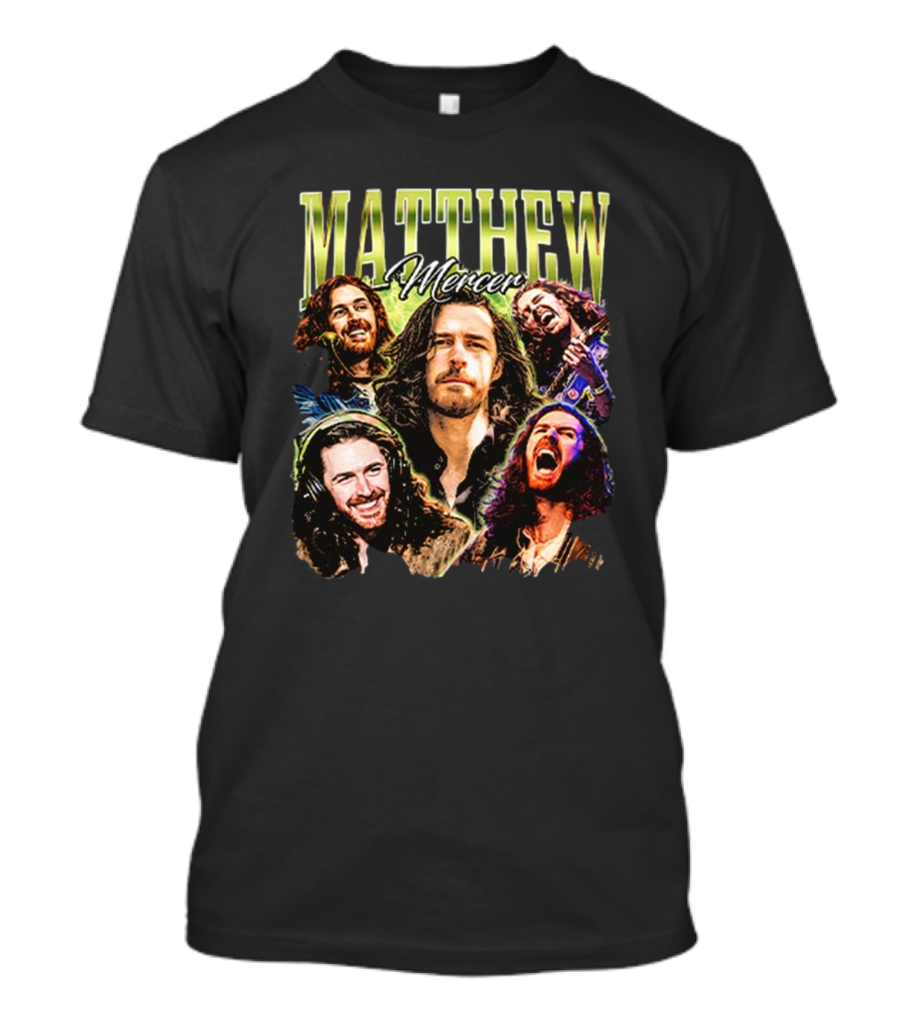 Matthew Mercer Collage Compilation T-Shirt