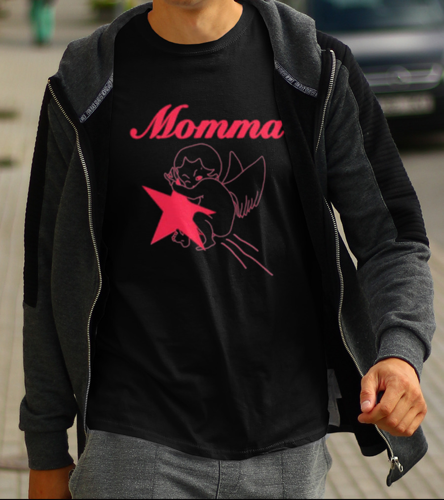 Momma Cupid Star Baby T-Shirt
