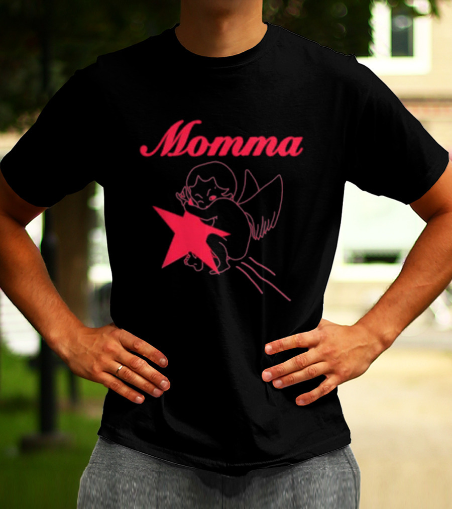 Momma Cupid Star Baby T-Shirt