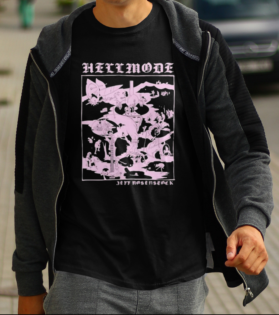 Hellmode Jeff Rosenstock Medieval Chaos Scene T-Shirt