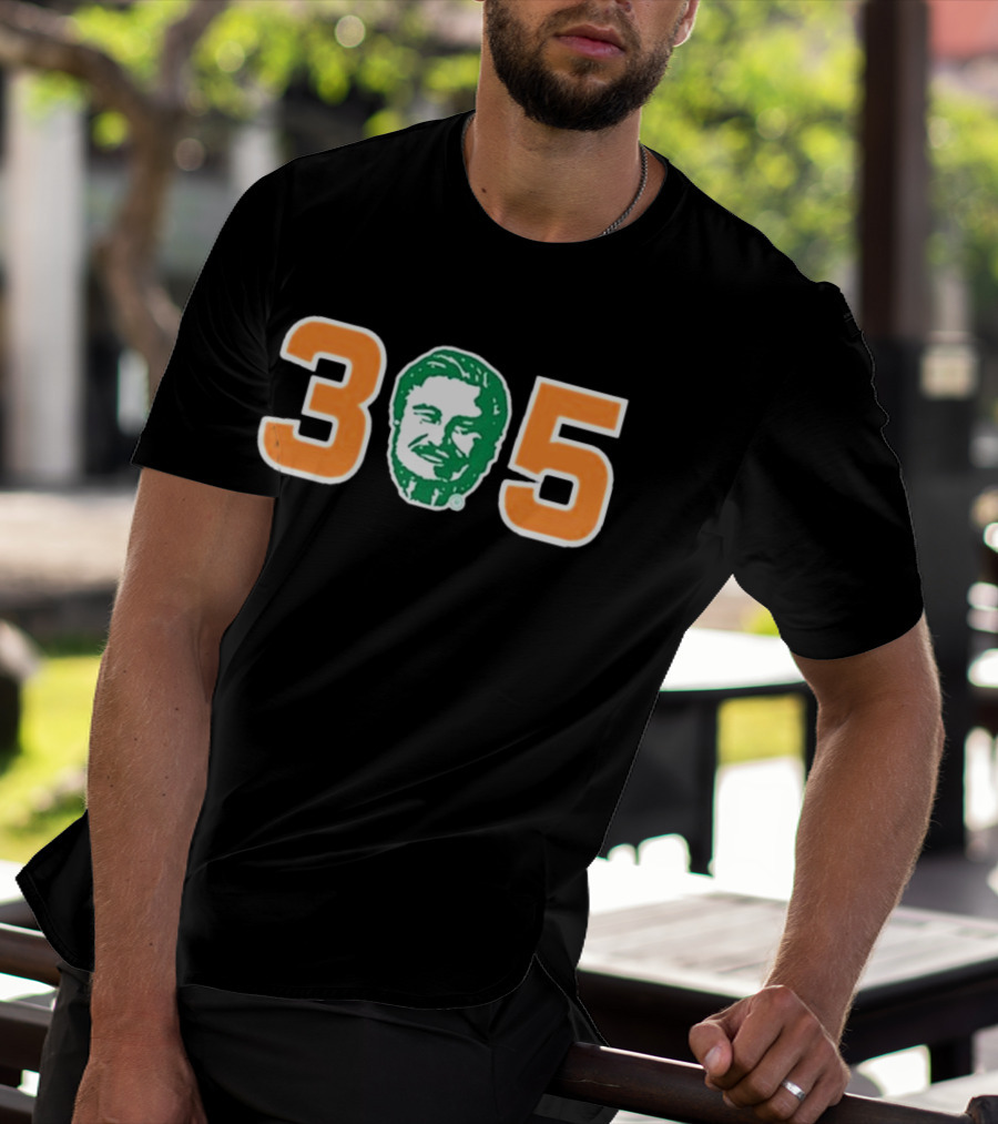 Area Code 305 Flanigan's Miami Sports Legacy T-Shirt