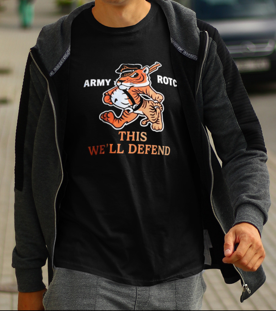 Clemson Tigers Army ROTC Mascot This We’ll Defend T-Shirt
