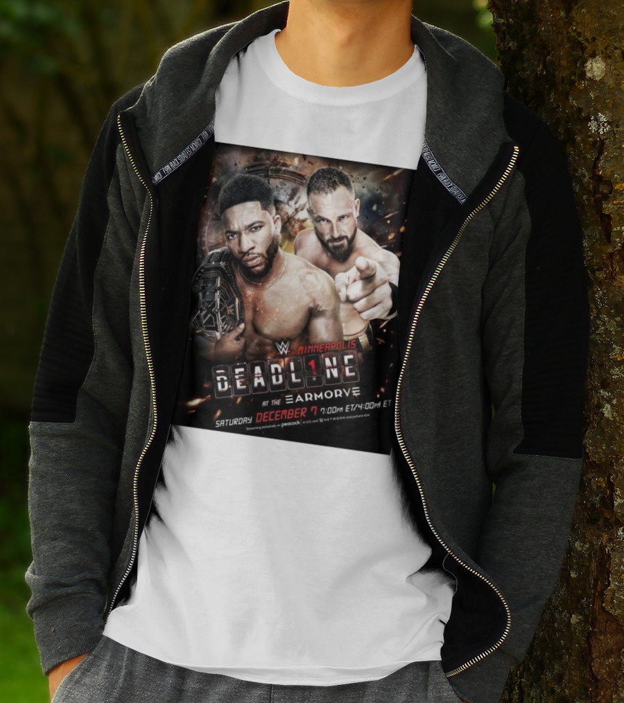 WWE NXT Deadline At The Armory Minneapolis Saturday December 7 7:00 PM ET / 4:00 PM ET T-Shirt