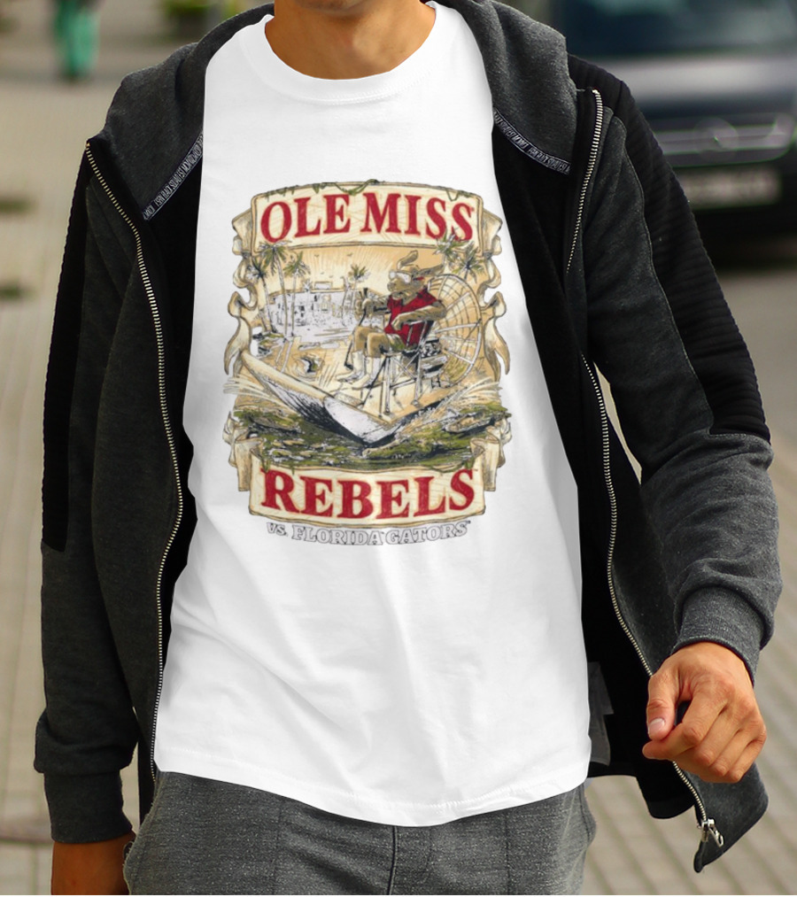 OLE MISS REBELS VS. FLORIDA GATORS GAME DAY T-Shirt