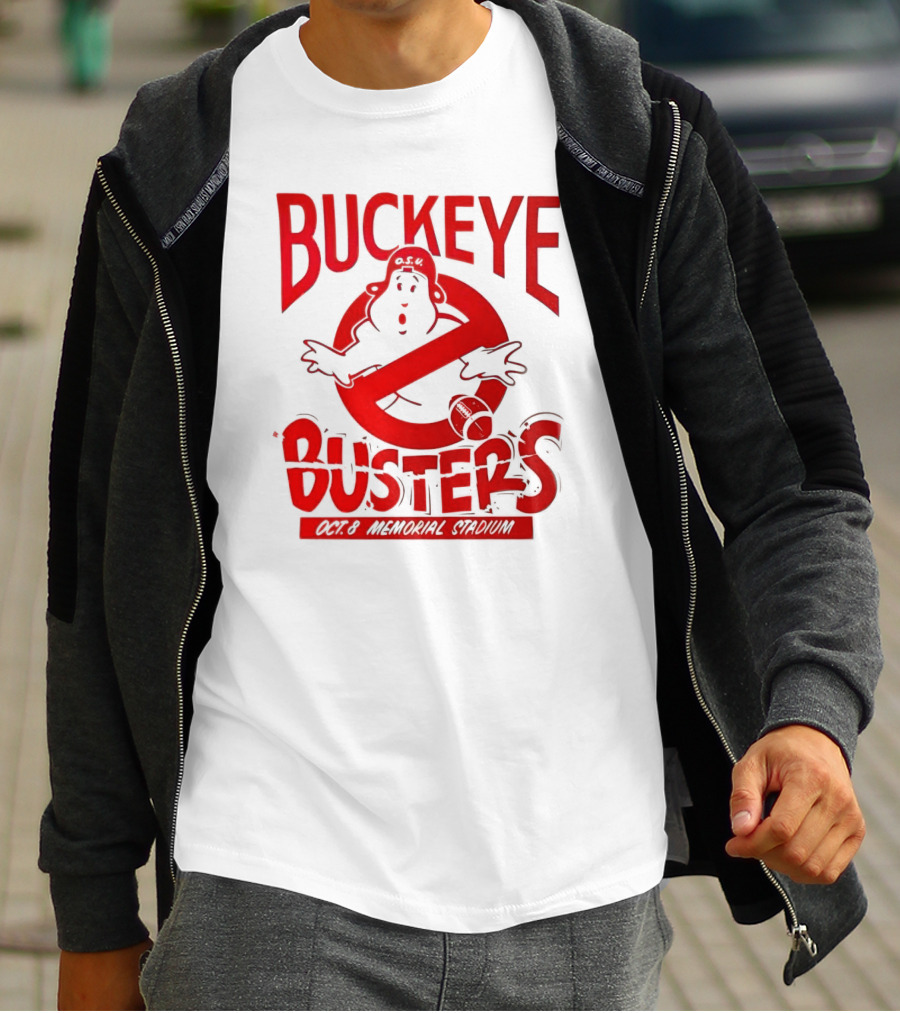Buckeye Busters Oct 8 Memorial Stadium Indiana Hoosiers OSU T-Shirt