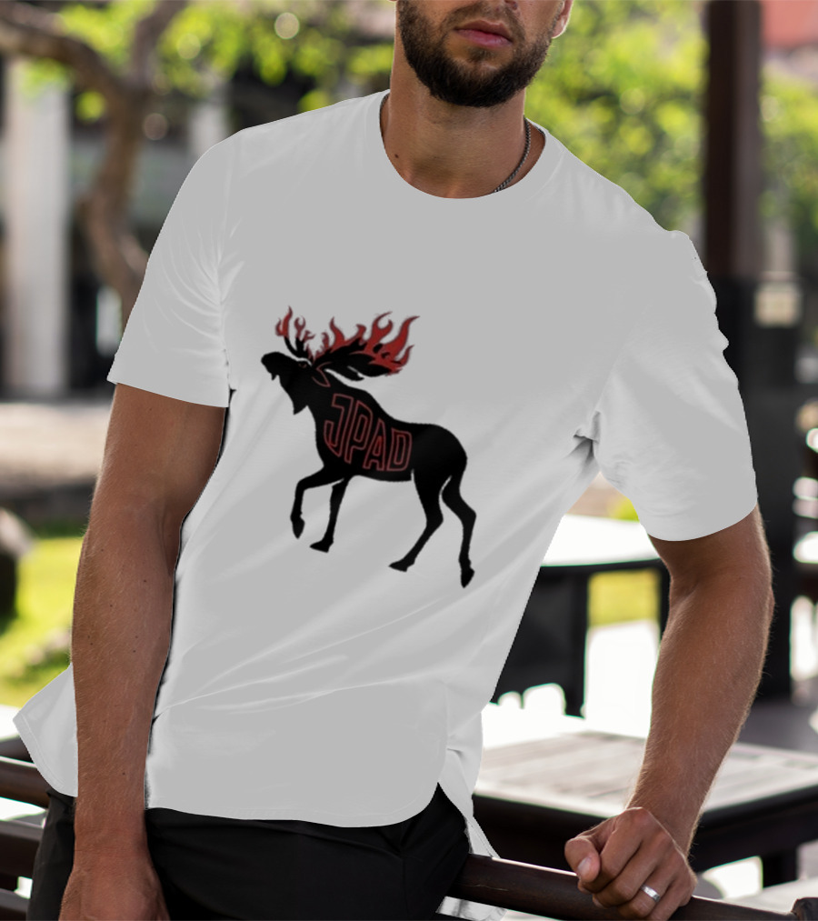 JPAD Flaming Moose Design Jared Jpad Padalecki T-Shirt