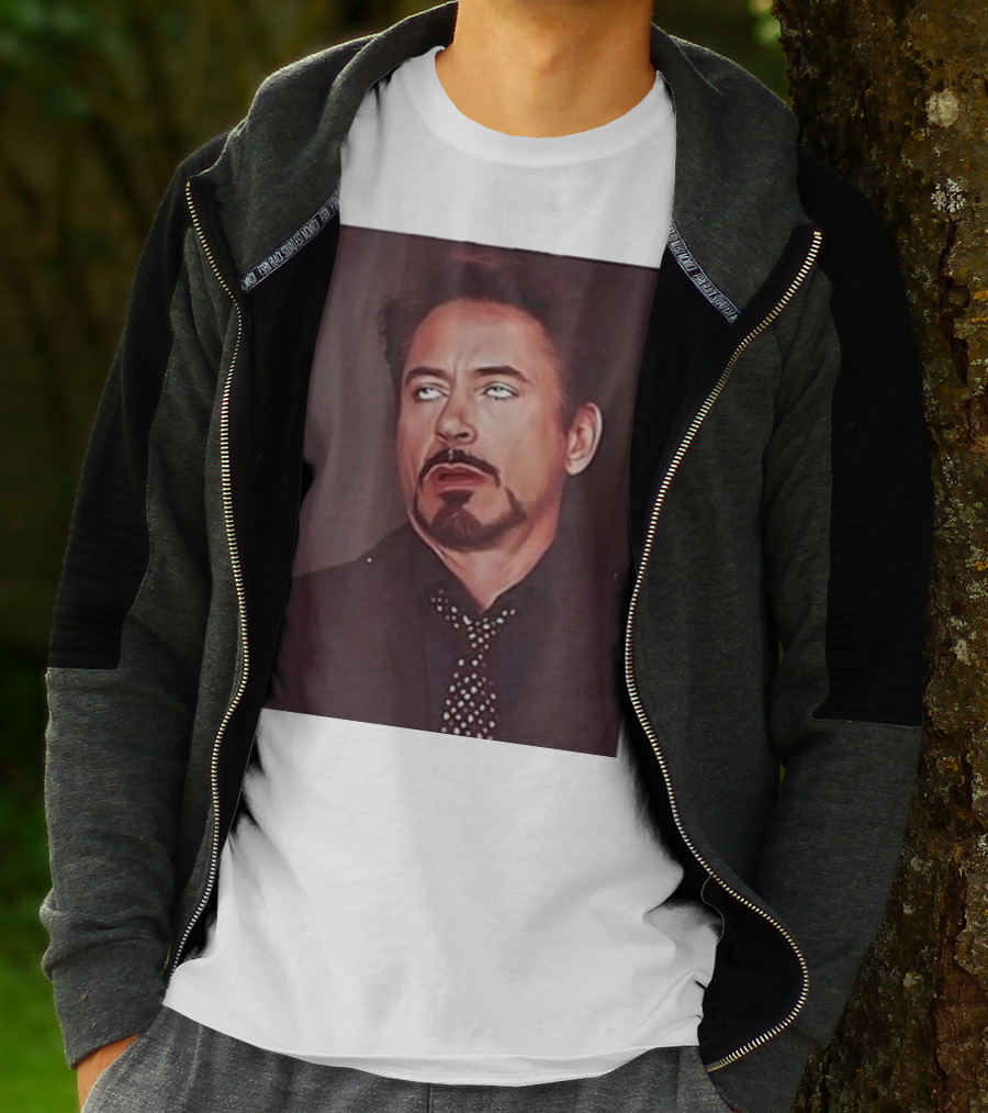 The RDJ Eye Roll Meme Face T-Shirt