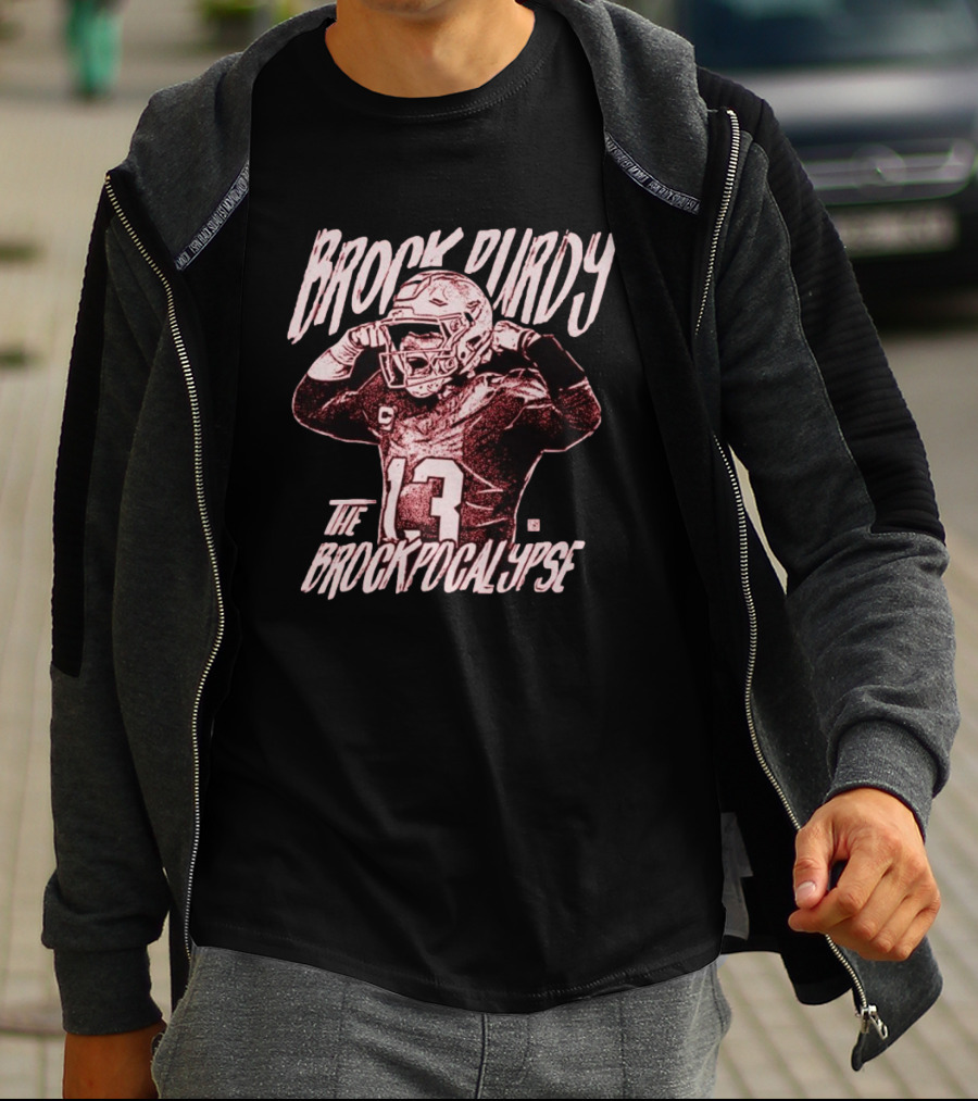 Brock Purdy #13 The Brockpocalypse San Francisco Vintage Painting T-Shirt