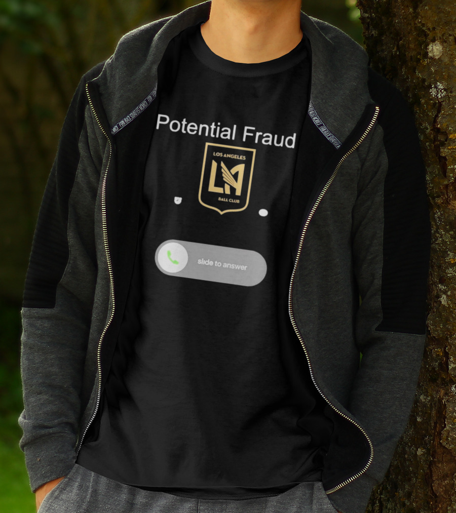 Potential Fraud Los Angeles Ball Club Slide To Answer T-Shirt