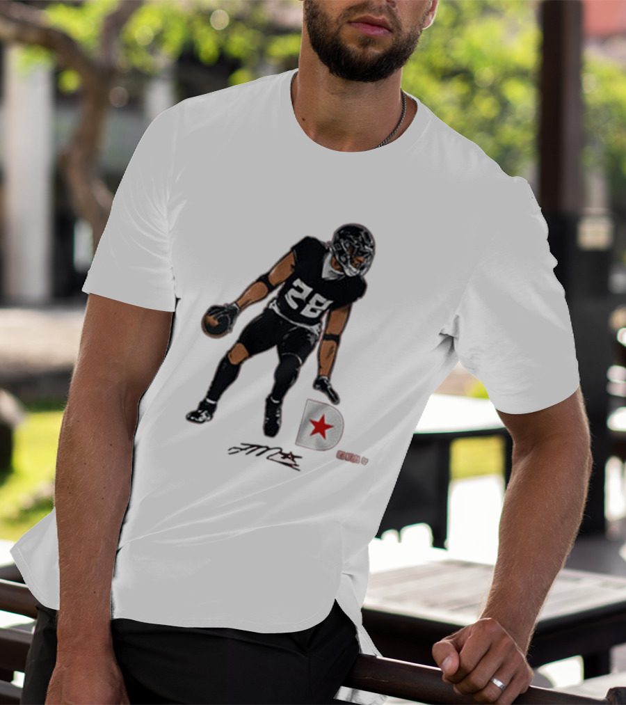 Joe Mixon 28 Houston Texans NFL Signature Player T-Shirt