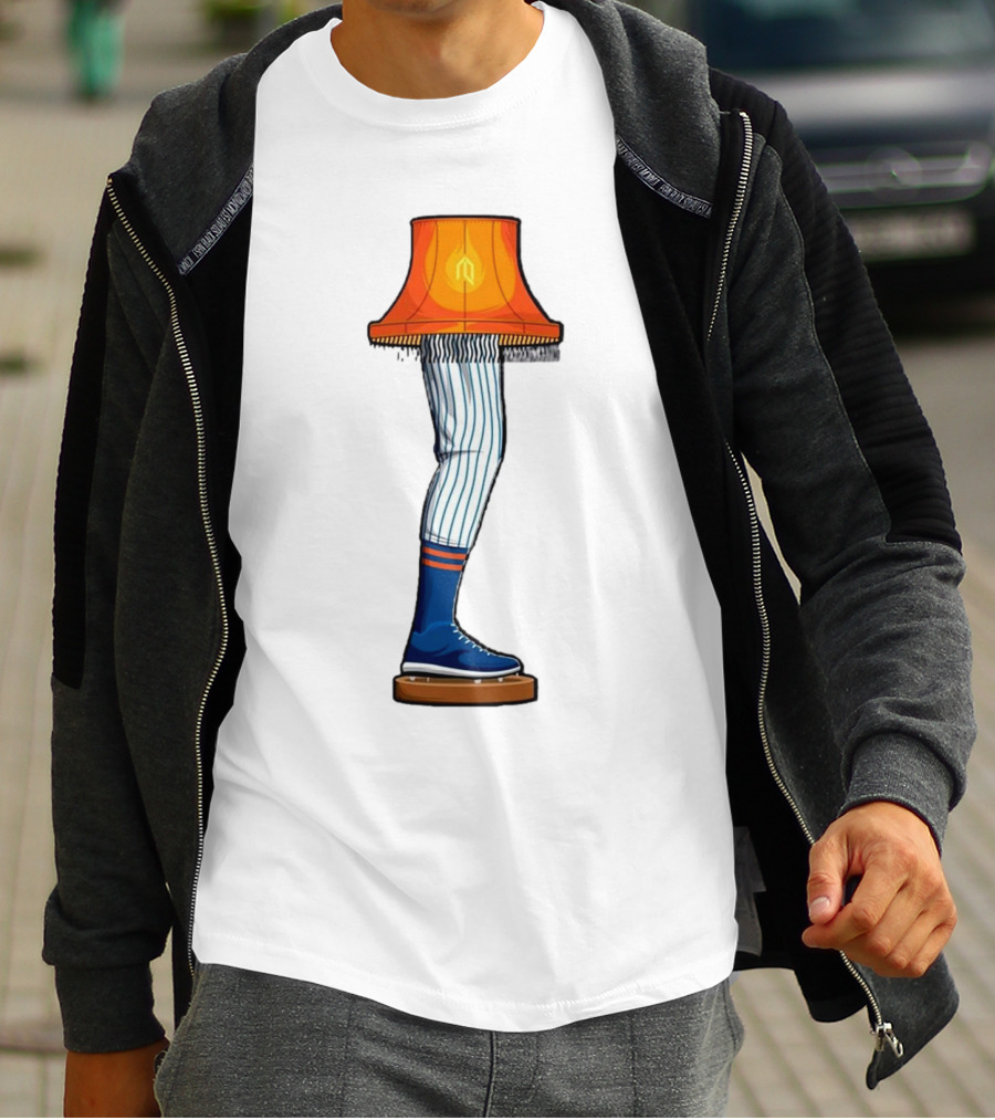 LGM Leg Lamp New York Mets MLB Baseball T-Shirt