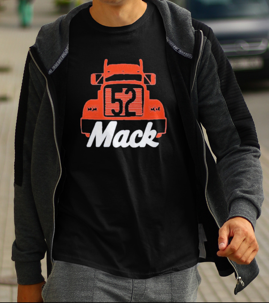 Mack Truck 52 Classic Red Semi Front T-Shirt
