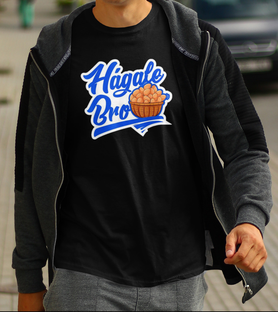 Hágale Huevos Bro El Salvador Basket Gift T-Shirt