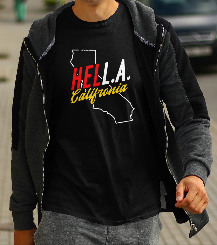 Hella California L.A. Dead Island 2 T-Shirt