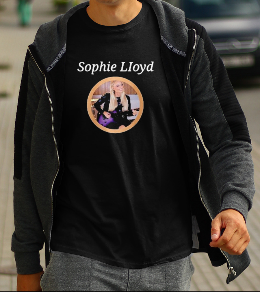 Sophie Lloyd Purple Guitar Performance T-Shirt