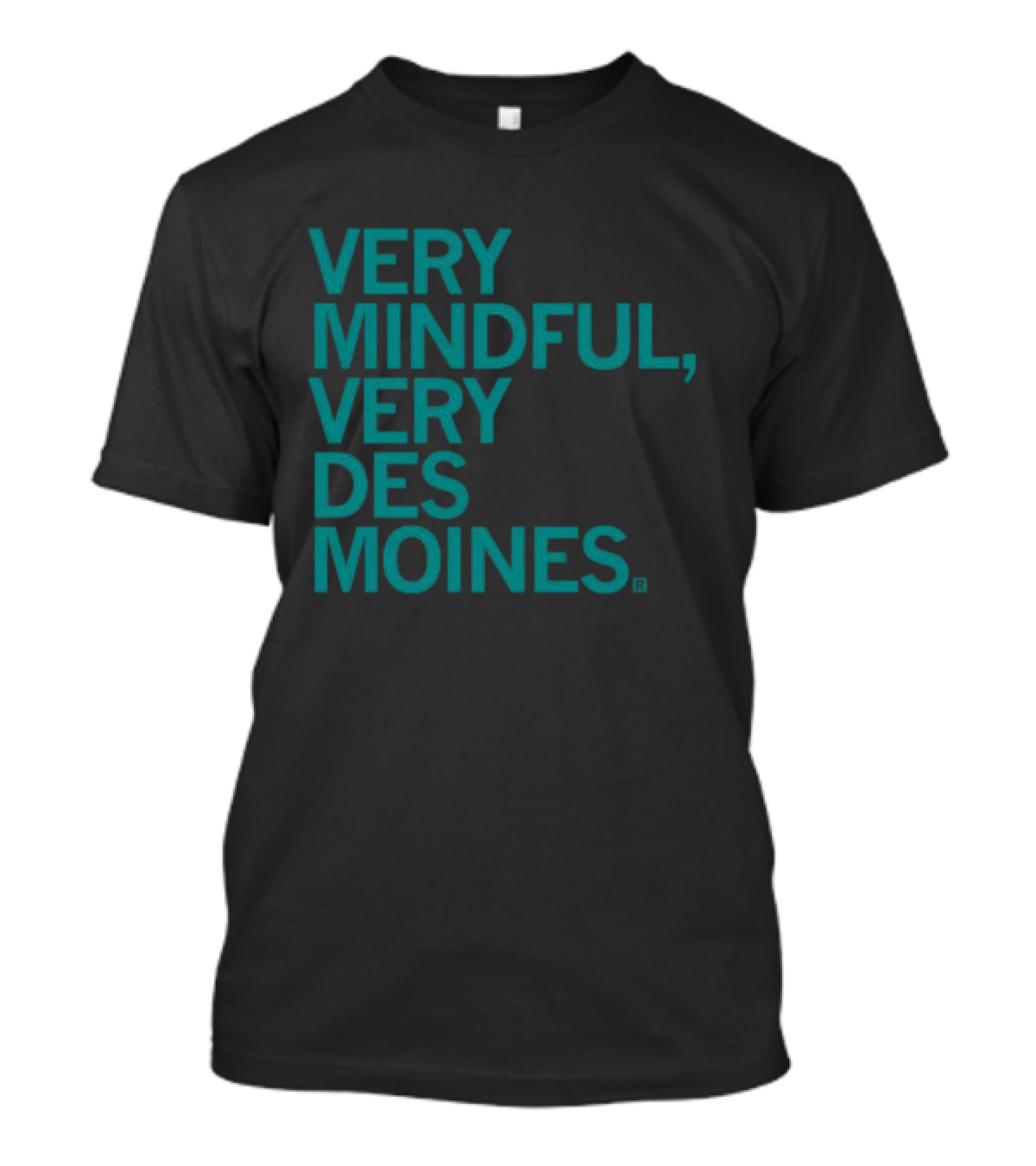 Very Mindful Very Des Moines Iowa Lifestyle T-Shirt
