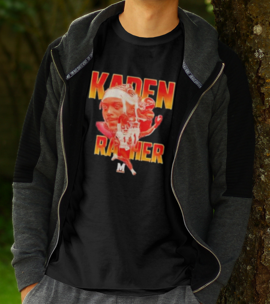 Kaden Prather Maryland Terrapins Football Player Collage T-Shirt