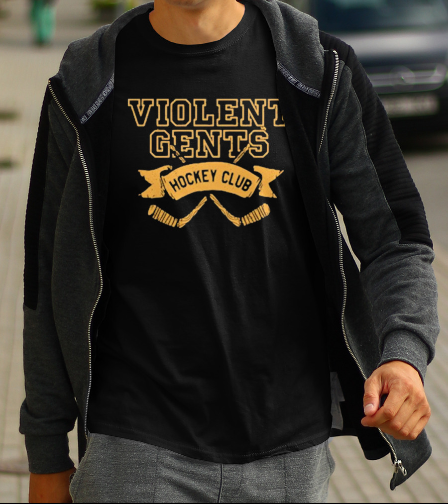 Violent Gents Hockey Club Bringin It Down T-Shirt
