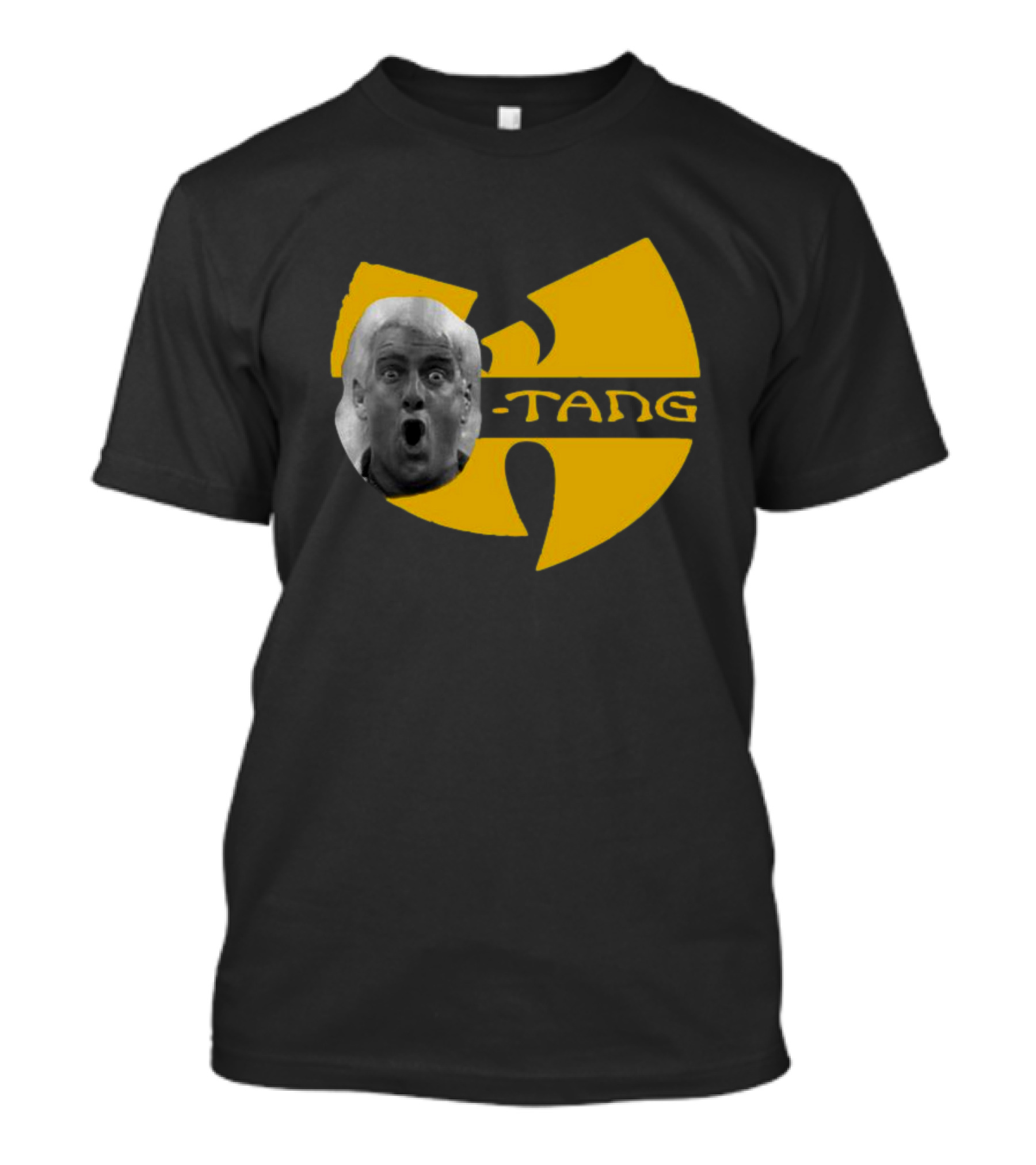 Ric Flair Woo Tang Clan Logo Mashup T-Shirt