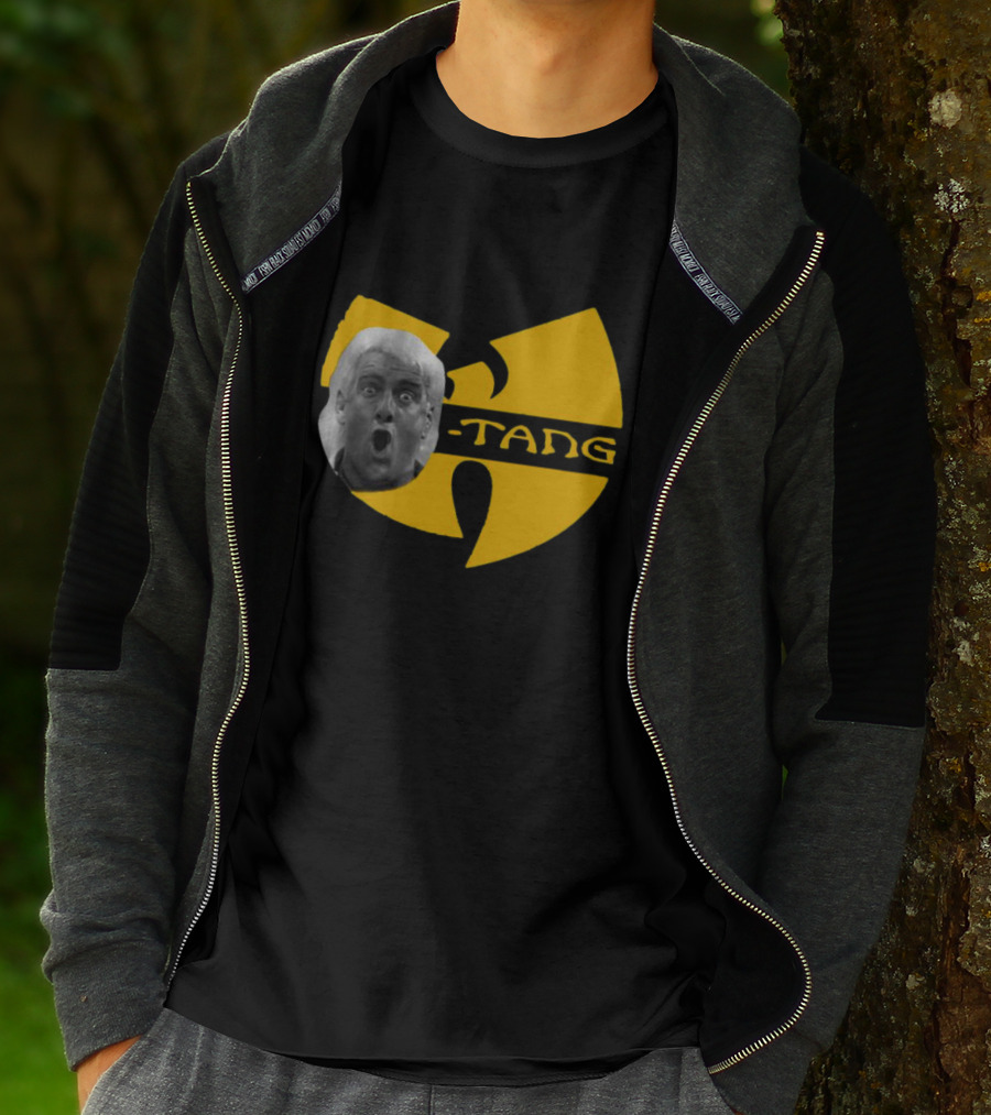 Ric Flair Woo Tang Clan Logo Mashup T-Shirt