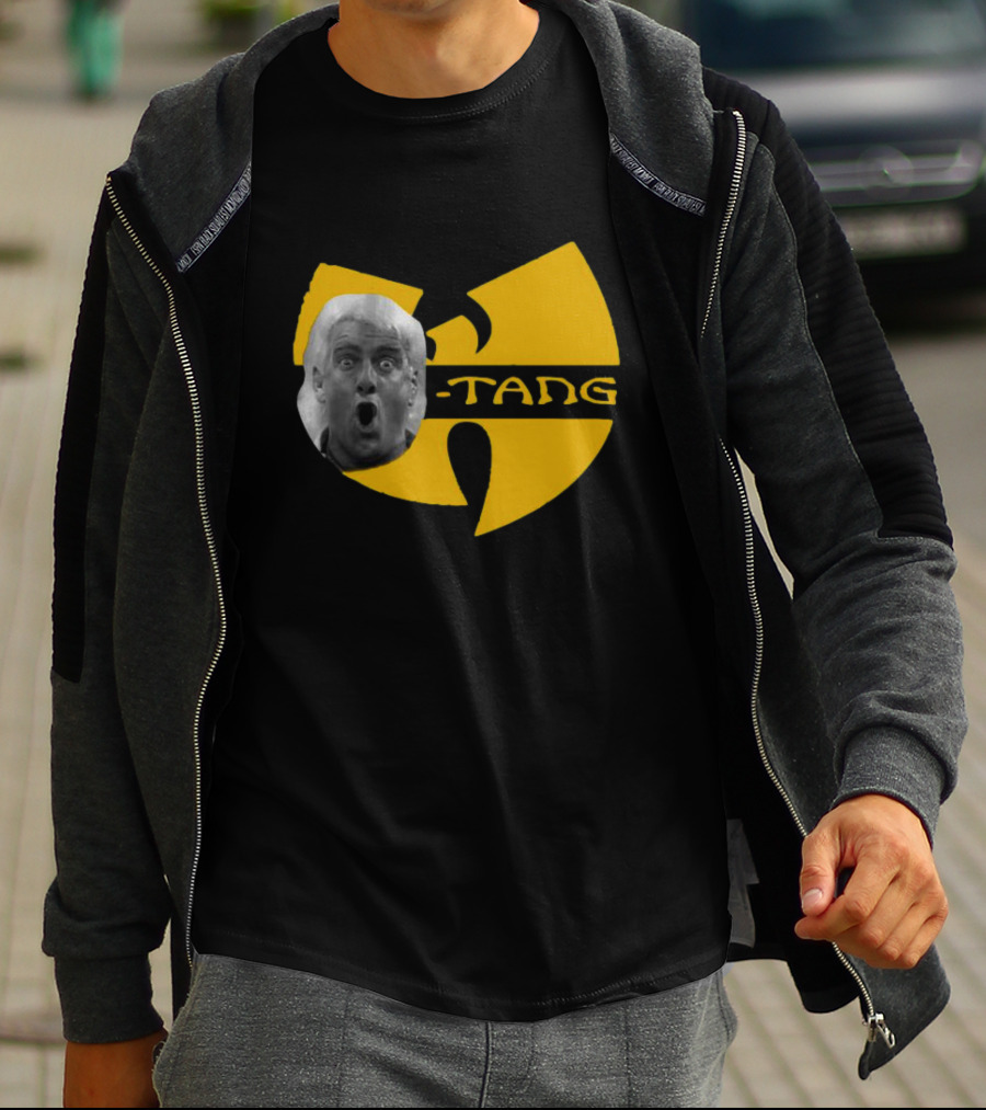 Ric Flair Woo Tang Clan Logo Mashup T-Shirt