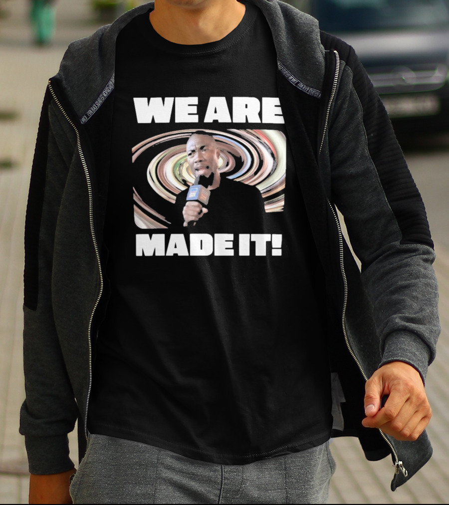 WE ARE MADE IT Swirled Microphone Moment T-Shirt