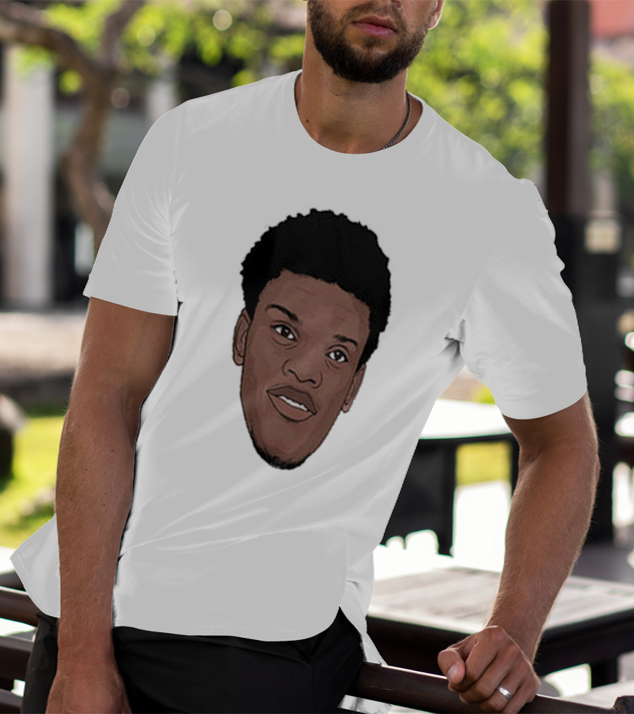 Lamar Jackson Big Head MVP Baltimore Ravens NFL T-Shirt
