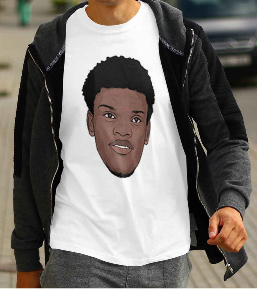 Lamar Jackson Big Head MVP Baltimore Ravens NFL T-Shirt