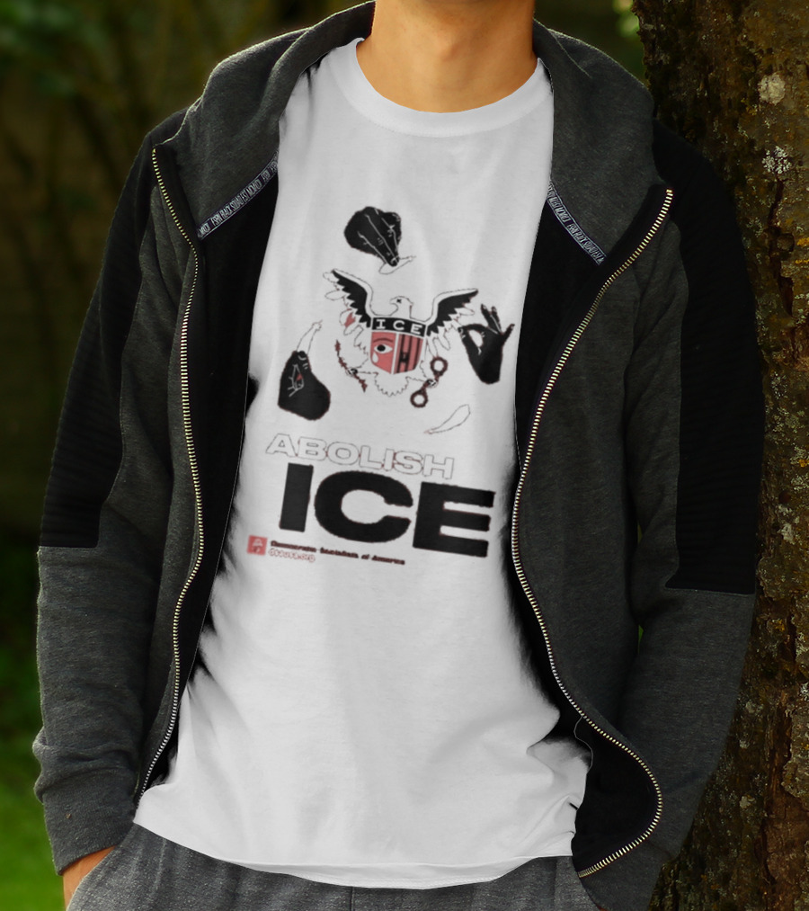 Abolish ICE Democratic Socialists Of America Iconography T-Shirt