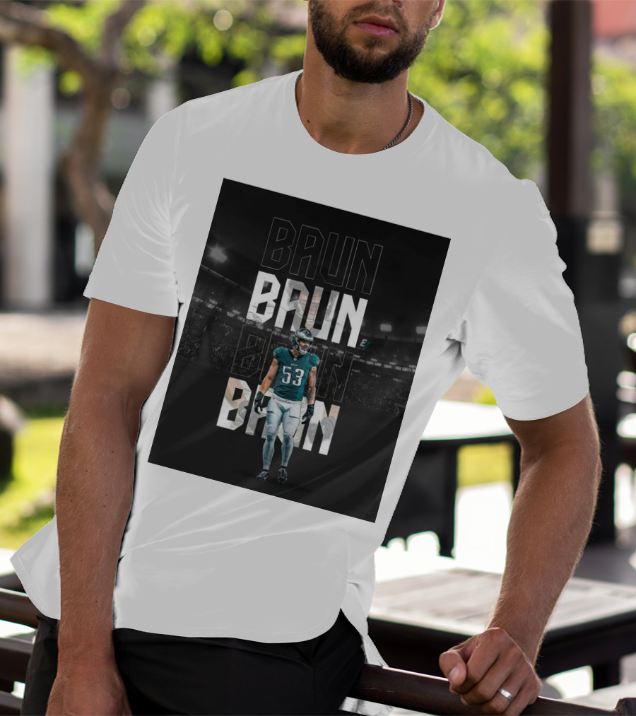 Baun Philadelphia Eagles QB Sack Go Birds Football Stadium T-Shirt
