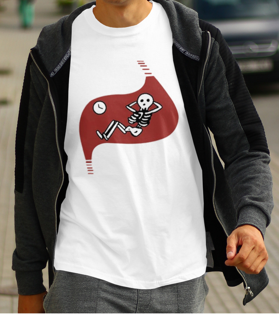 Daodaosama1125 Skeleton With Clock Death Of Dungeon Meshi Falin T-Shirt