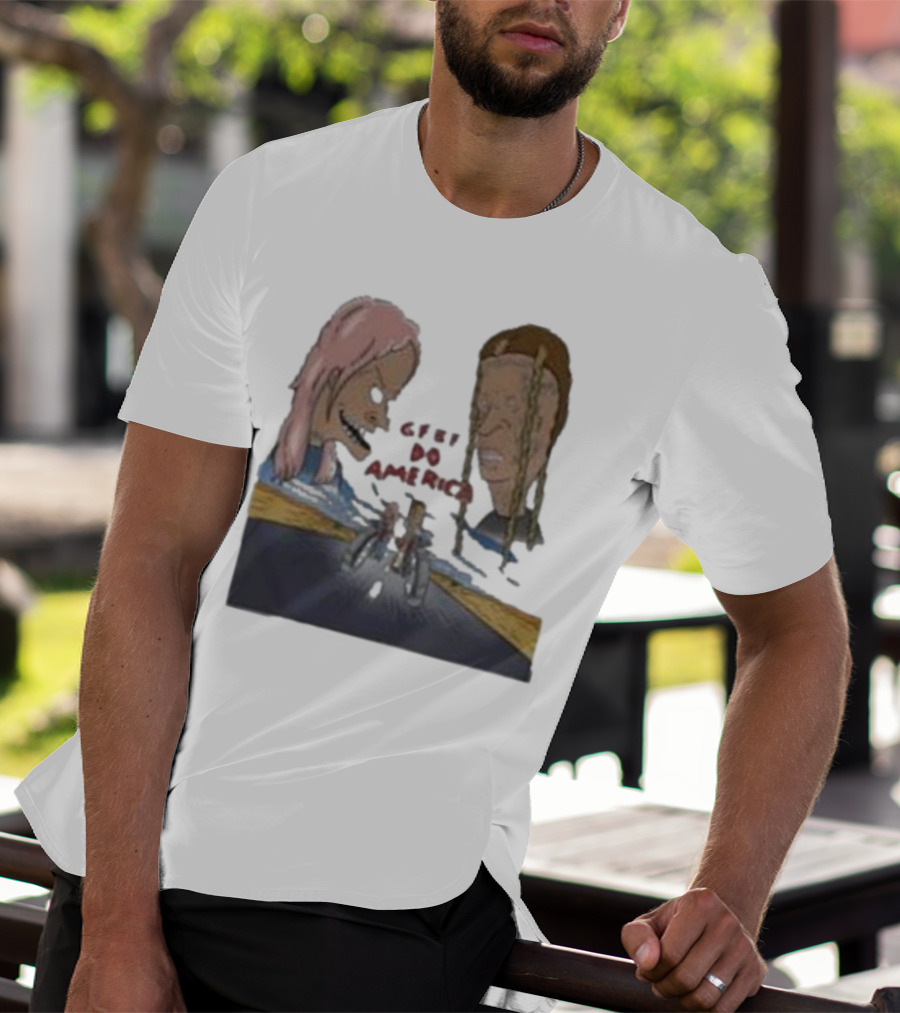 Beavis And Butt-Head X GFBF Do America Racing Adventure T-Shirt