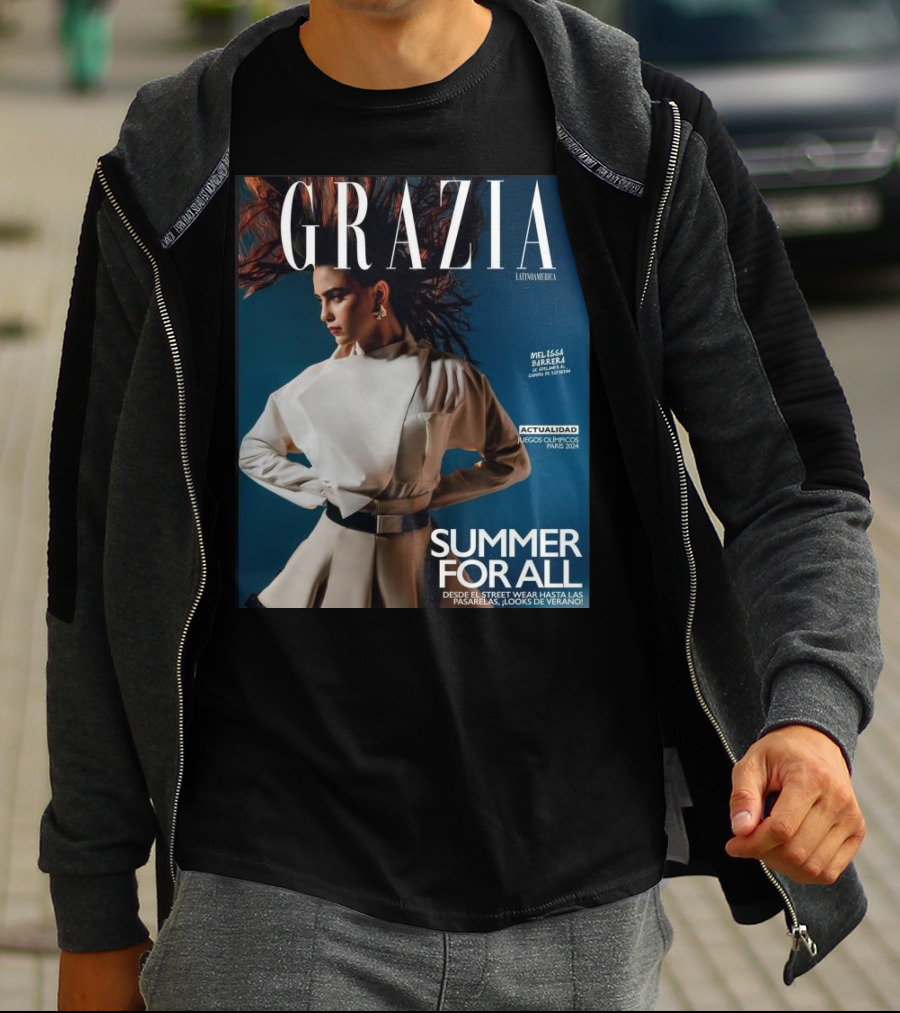 Grazia Latinoamerica Summer For All Melissa Barrera Juegos Olimpicos Paris T-Shirt