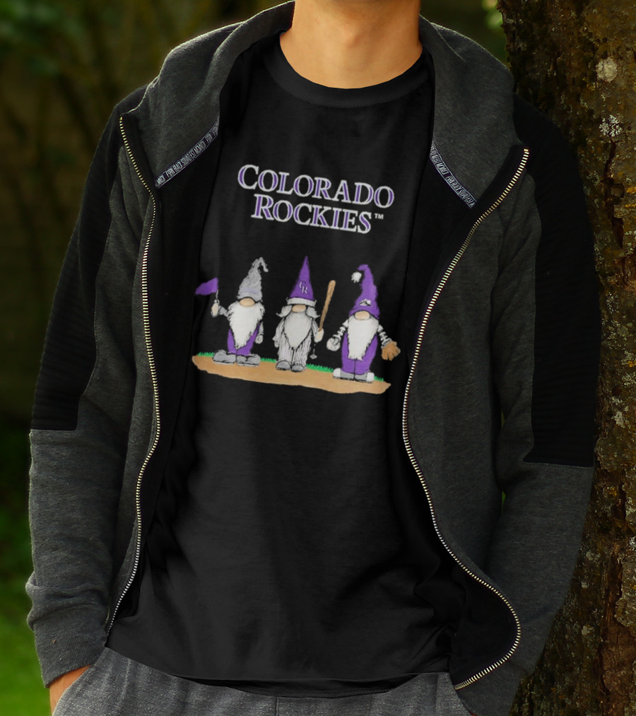 Colorado Rockies Infant Gnomes Baseball T-Shirt