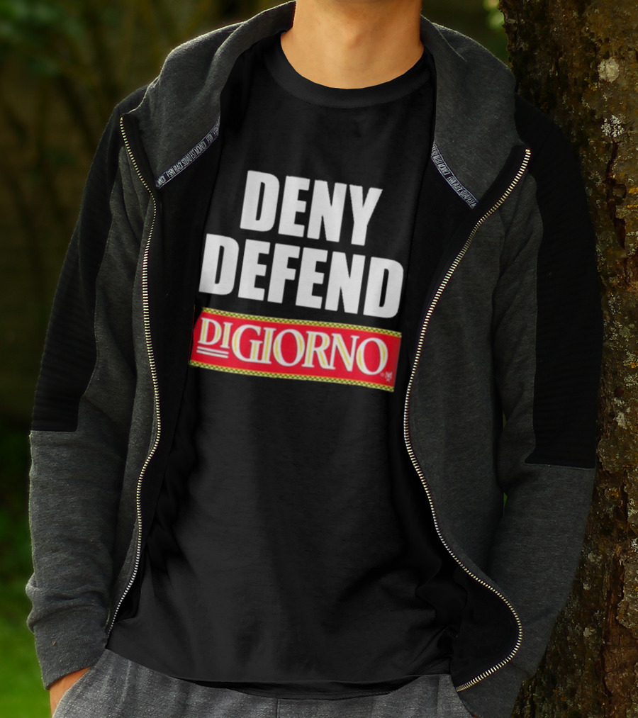Methsyndicate Deny Defend DiGiorno Pizza T-Shirt