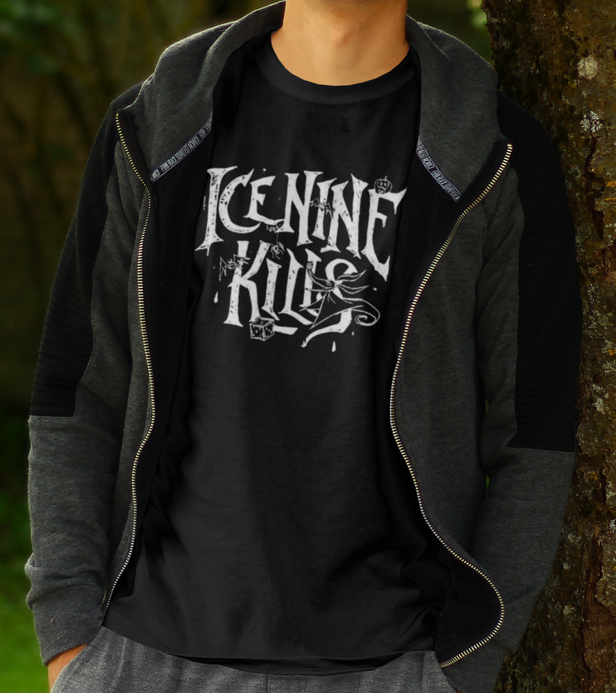 Ice Nine Kills Store Lock Shock And Barrel Nightmare Before Christmas Crossover T-Shirt